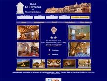 Tablet Screenshot of laterrazzadimontepulciano.it